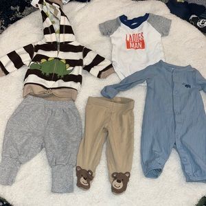 Newborn boys bundle